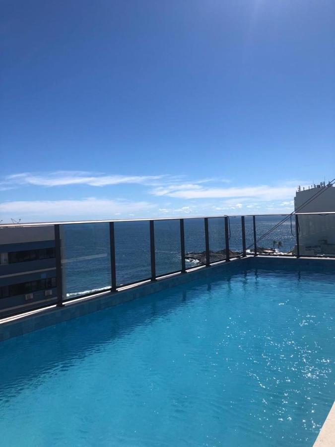 Ferienwohnung Smart Farol Da Barra - Vista Mar Com Varanda Arejada Salvador da Bahia Exterior foto
