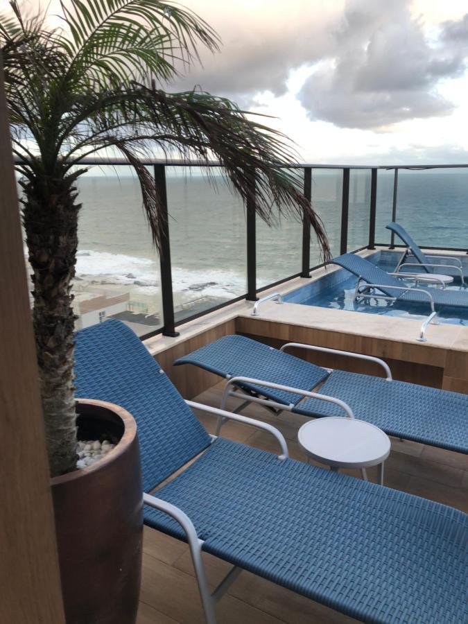 Ferienwohnung Smart Farol Da Barra - Vista Mar Com Varanda Arejada Salvador da Bahia Exterior foto
